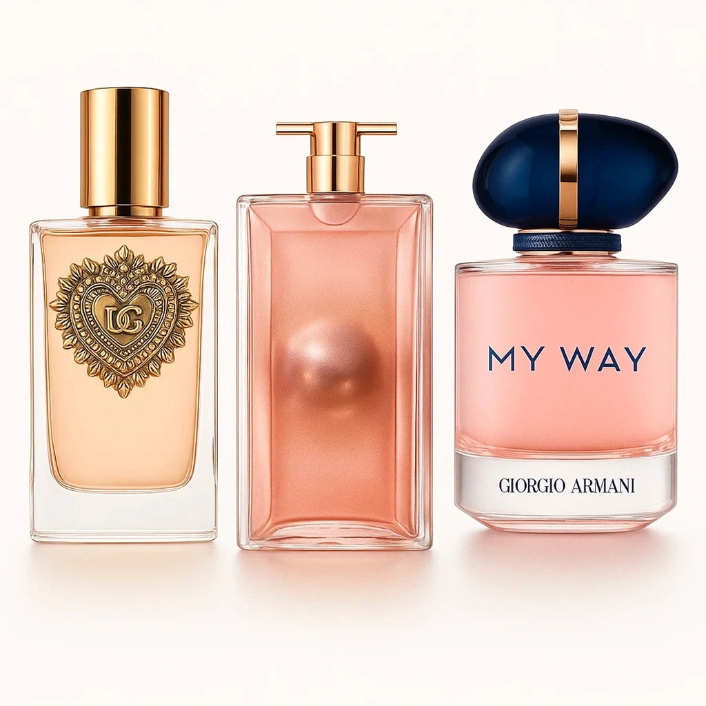 3er Damen Duftset – Strahlende Blüte