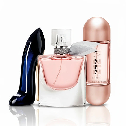 3er Damen Duftset – Festliche Blütennote