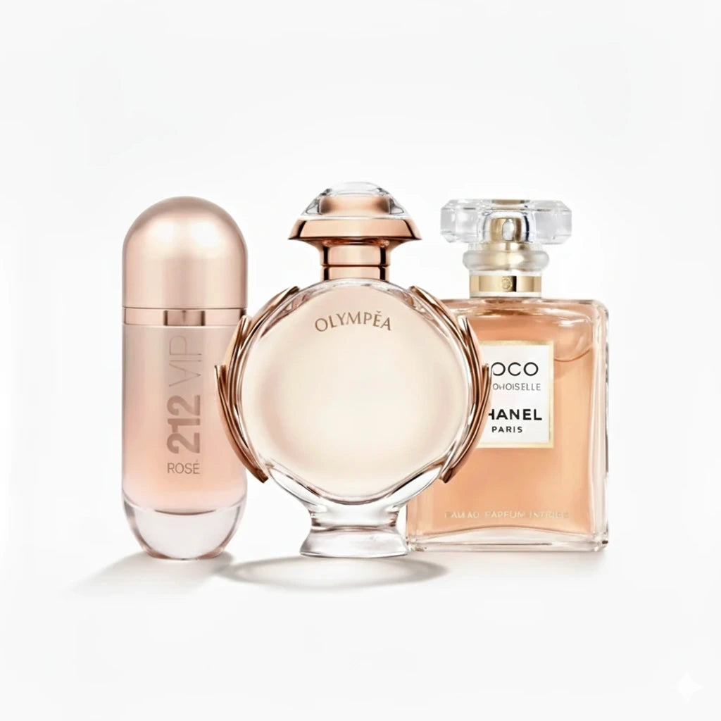 3er Damen Duftset – Goldener Moment