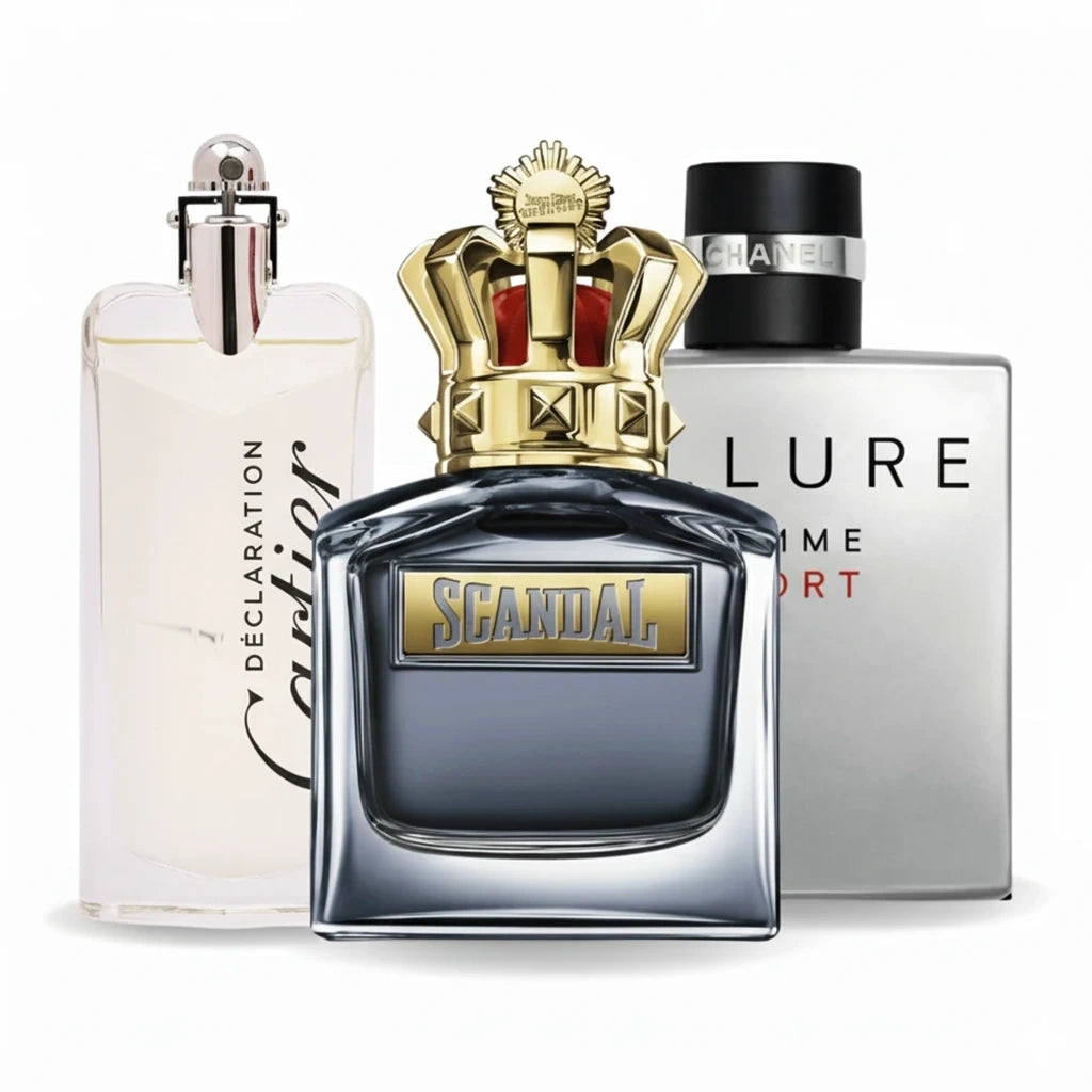 3er Herren Duftset – Zeitlose Moderne